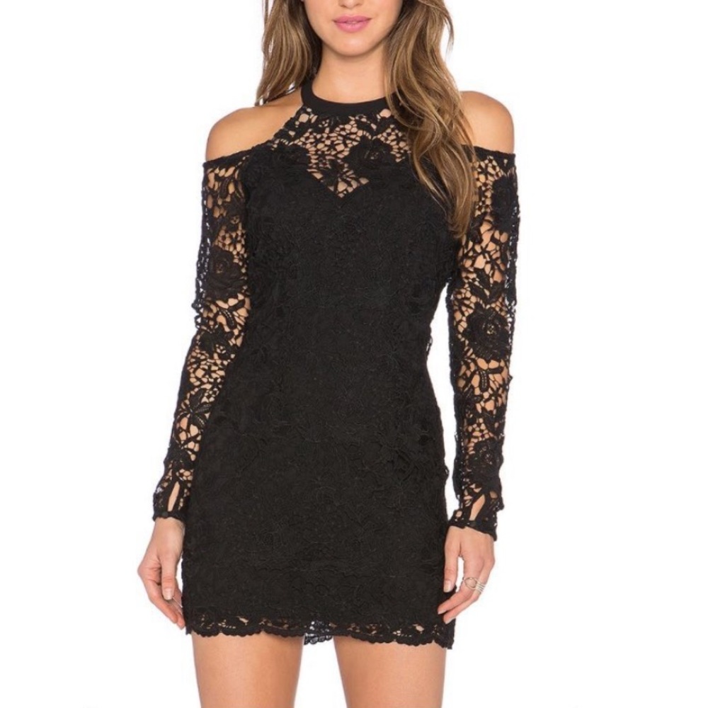 Revolve lace bodycon dress